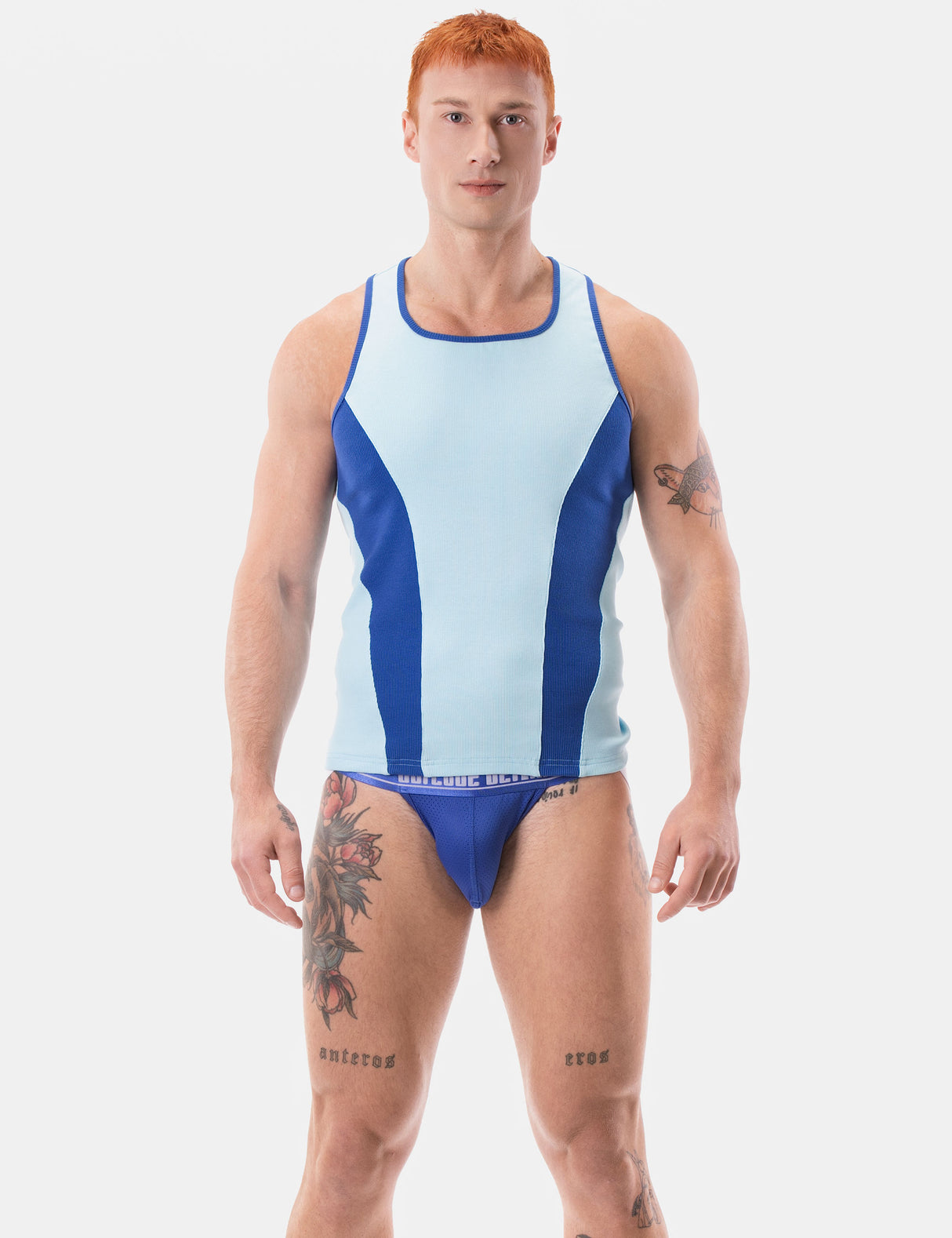 Barcode Berlin Tank Top Dervi Sky Blue Blue