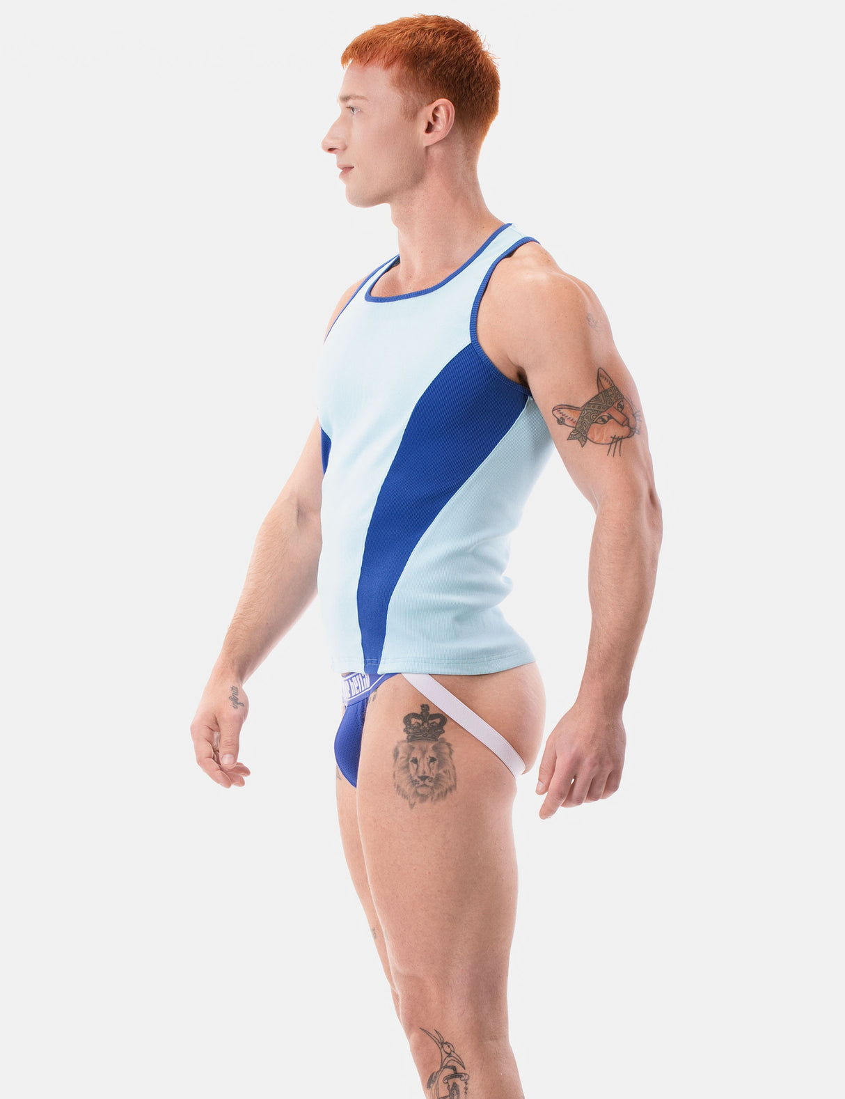 Barcode Berlin Tank Top Dervi Sky Blue Blue