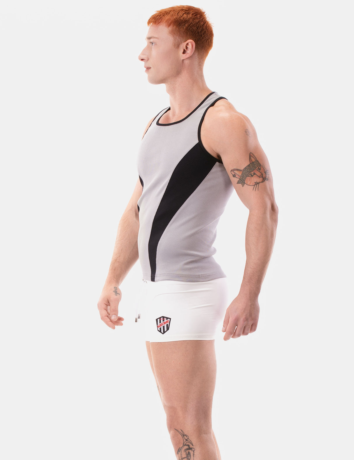 Barcode Berlin Tank Top Dervi Grey Black