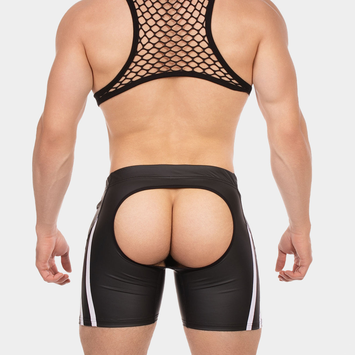 Barcode Berlin Short Vess Black White