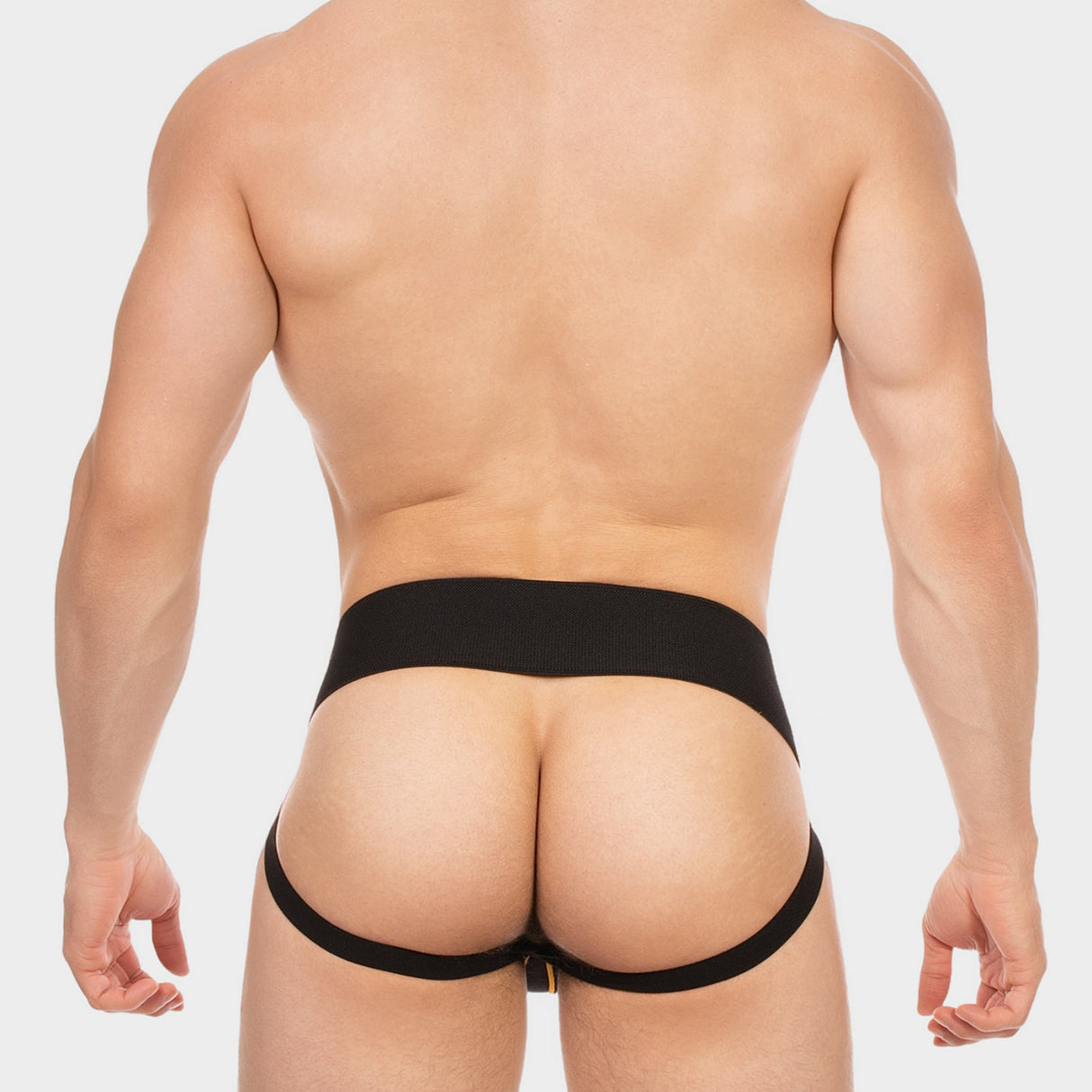 Barcode Berlin Jockstrap Rokk Black Yellow