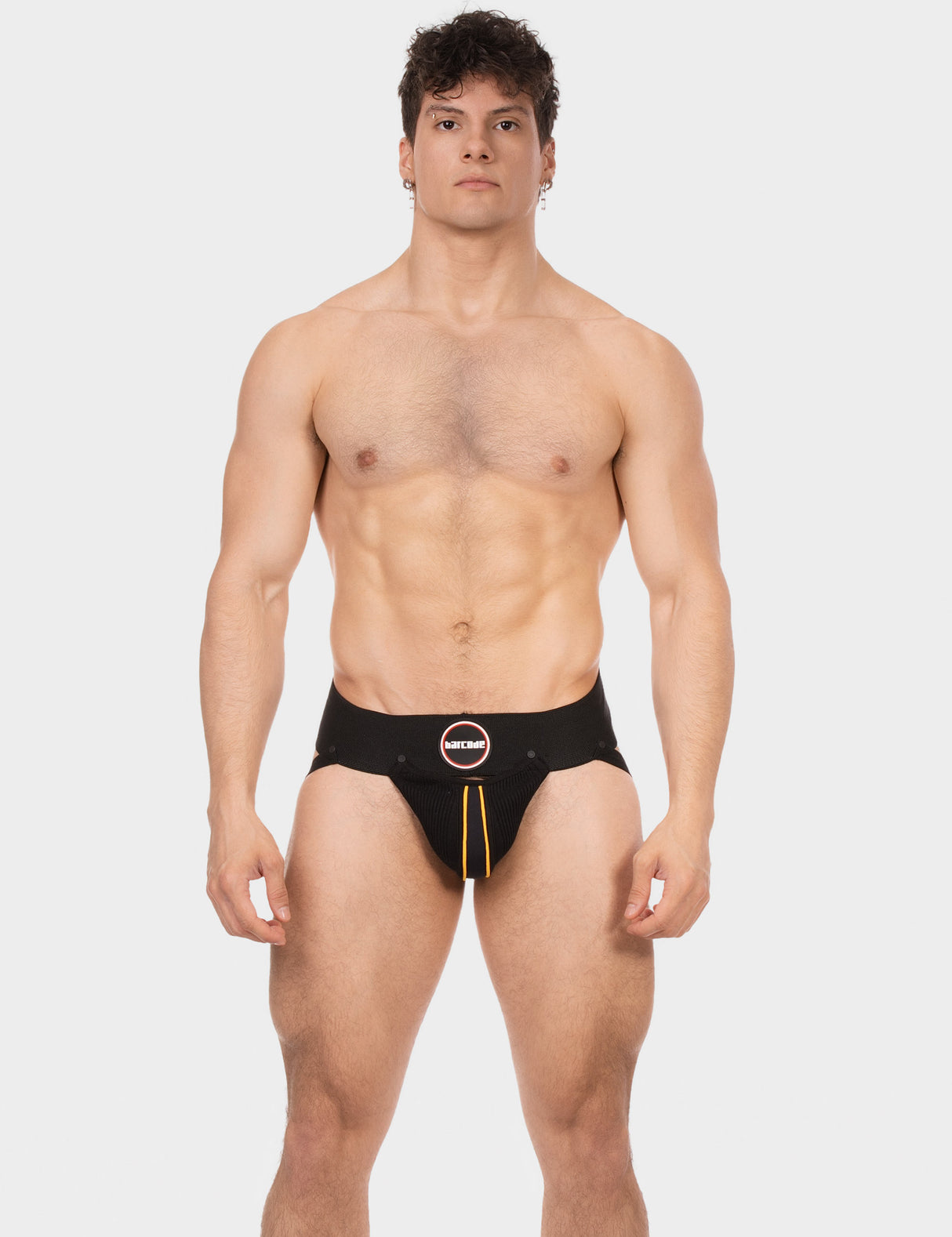 Barcode Berlin Jockstrap Rokk Black Yellow