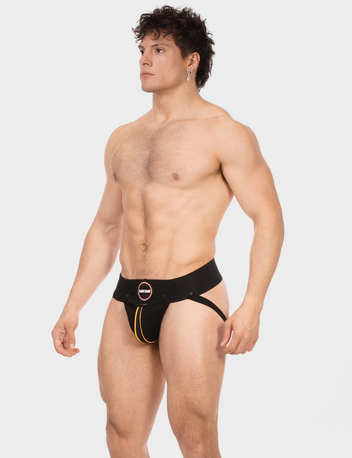 Barcode Berlin Jockstrap Rokk Black Yellow