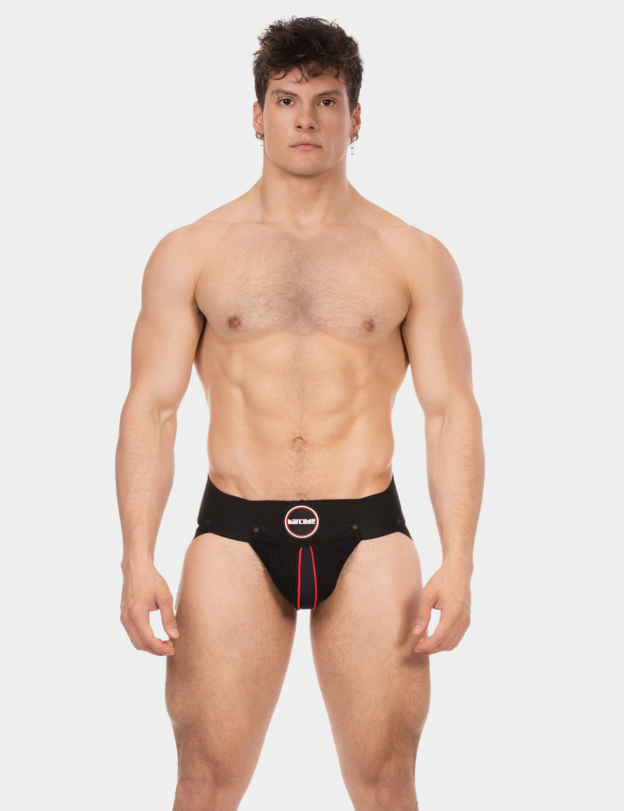 Barcode Berlin Jockstrap Rokk Black Red