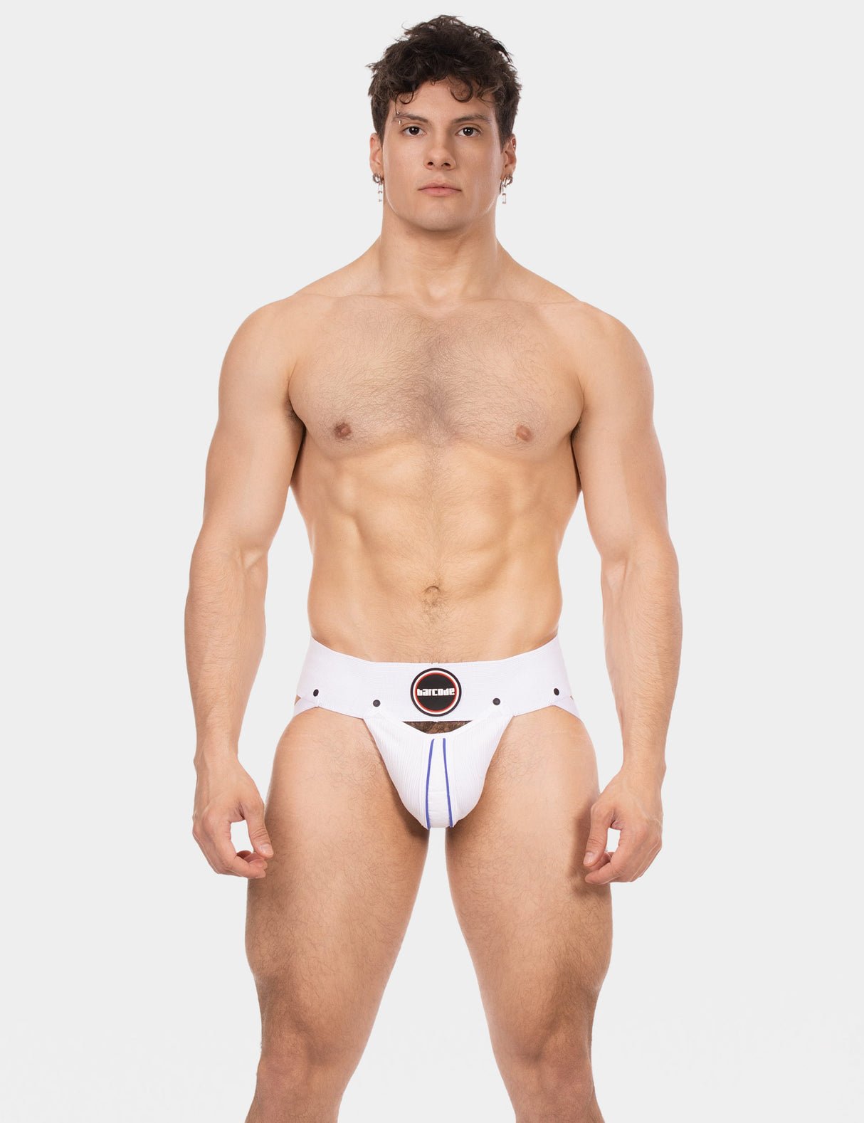 Barcode Berlin Jockstrap Rokk White Royal