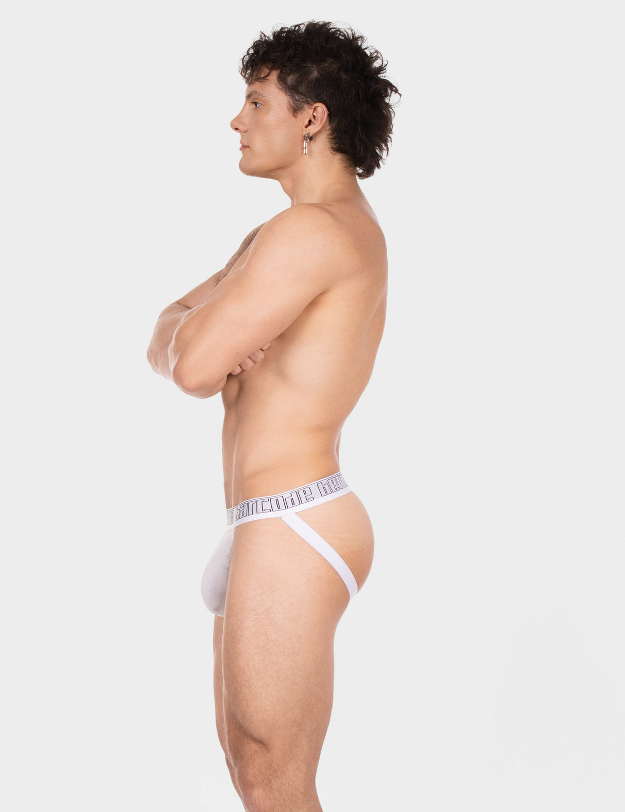 Barcode Berlin Jockstrap Loseb White