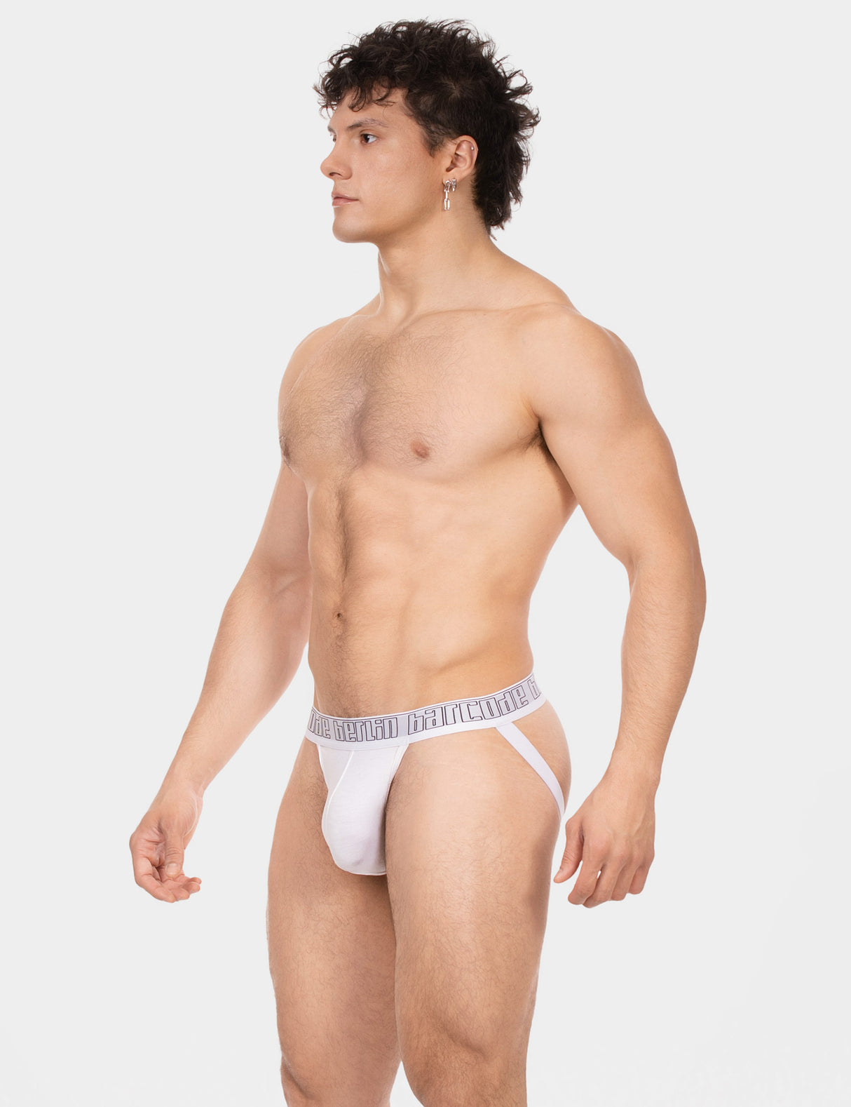 Barcode Berlin Jockstrap Loseb White