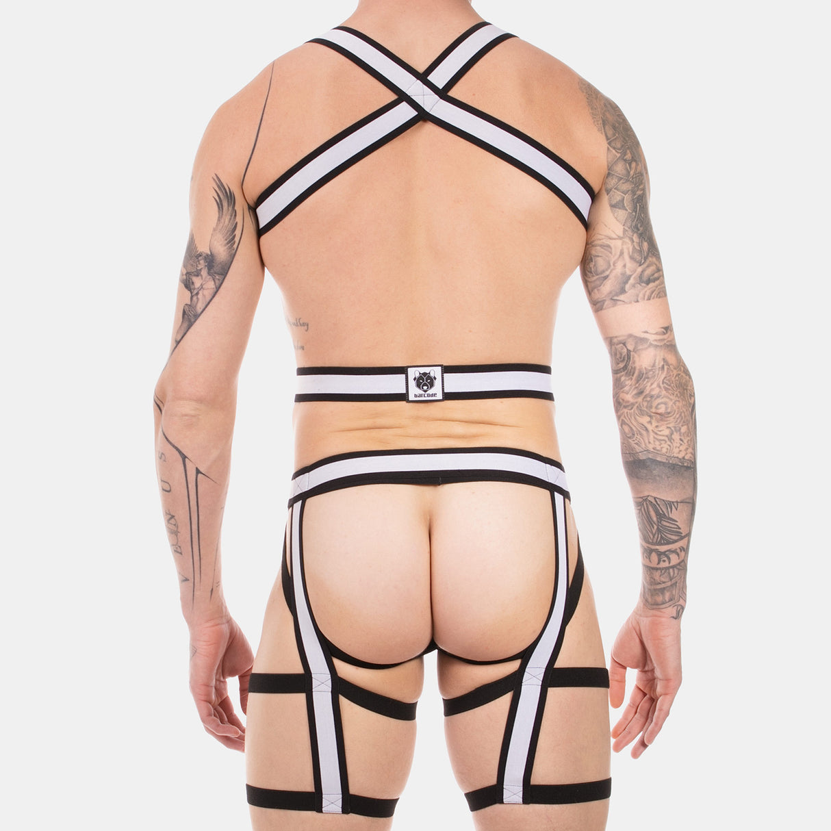 Barcode Berlin Harness Duo Javed White Black