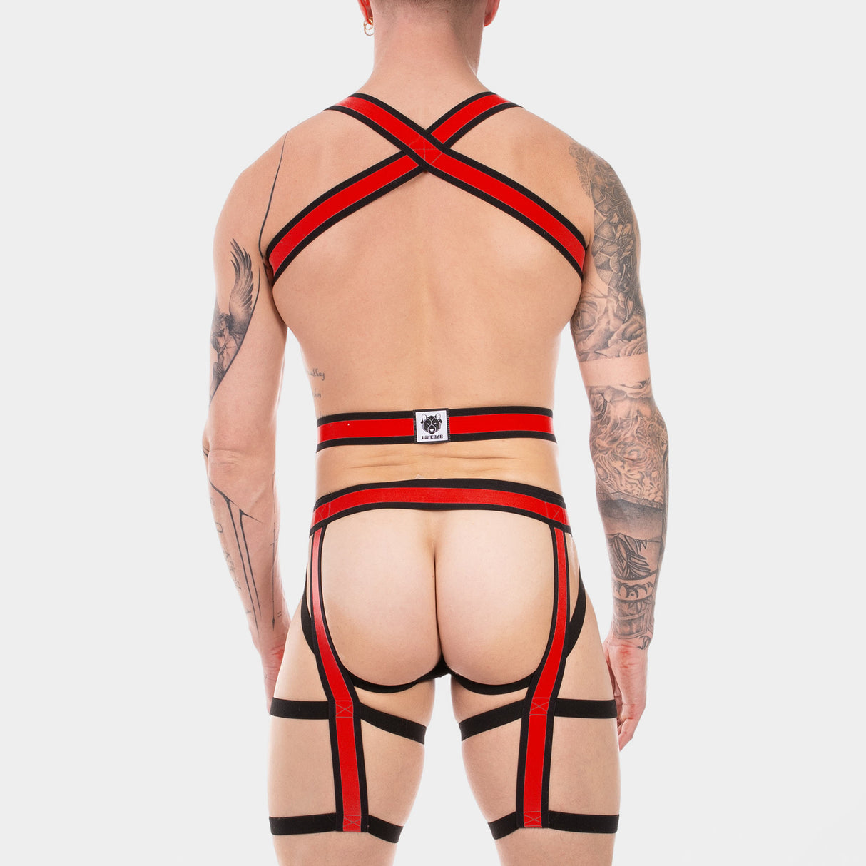 Barcode Berlin Harness Duo Javed Red Black
