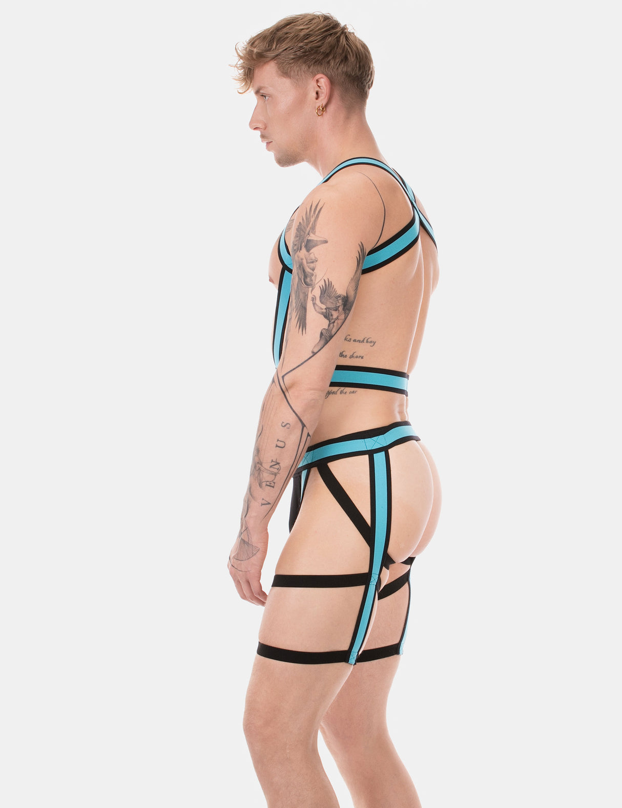 Barcode Berlin Harness Duo Javed Blue Black