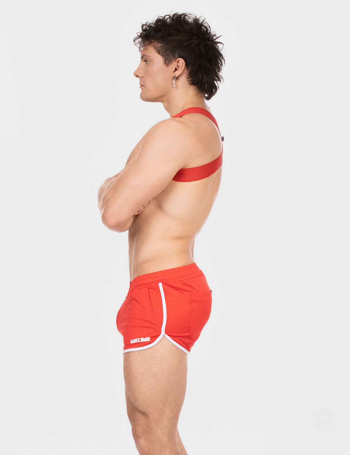 Barcode Berlin Short Norfok Red