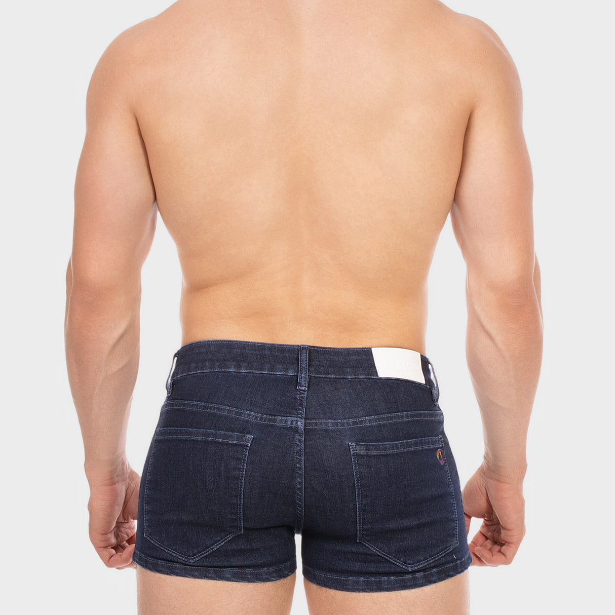Barcode Berlin 5 Pocket Denim Short Tyler Dark Blue