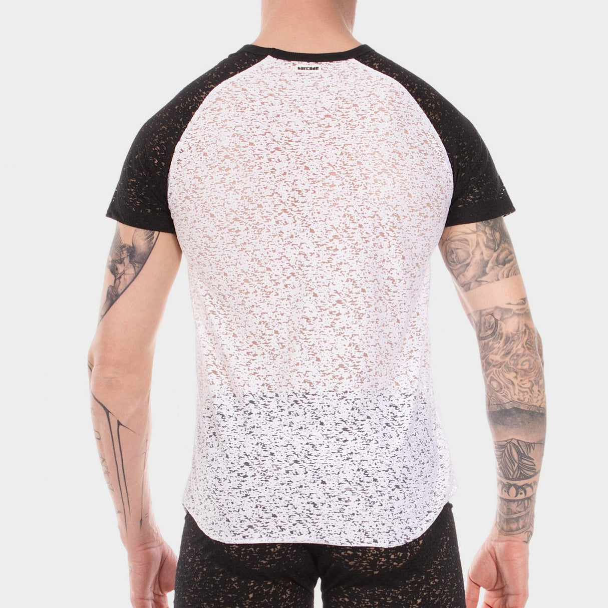 Barcode Berlin T Shirt Micah White Black