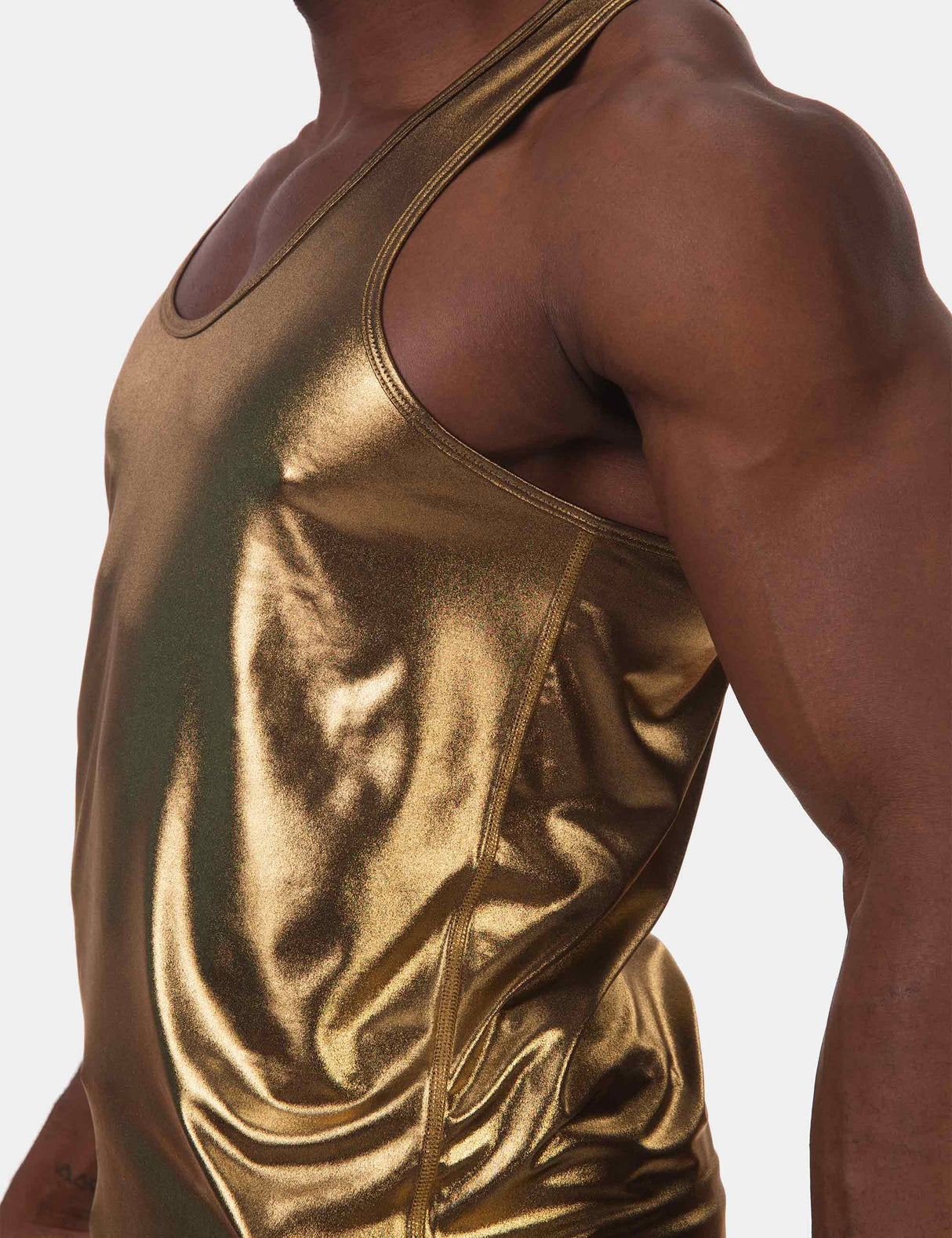 Barcode Berlin Tank Top Piner Gold