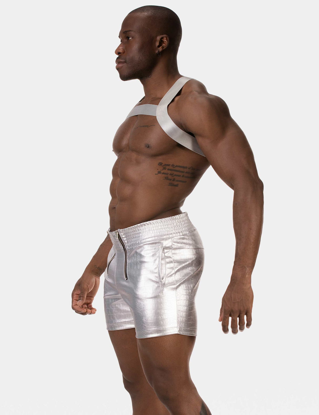 Barcode Berlin Short Aligo Silver