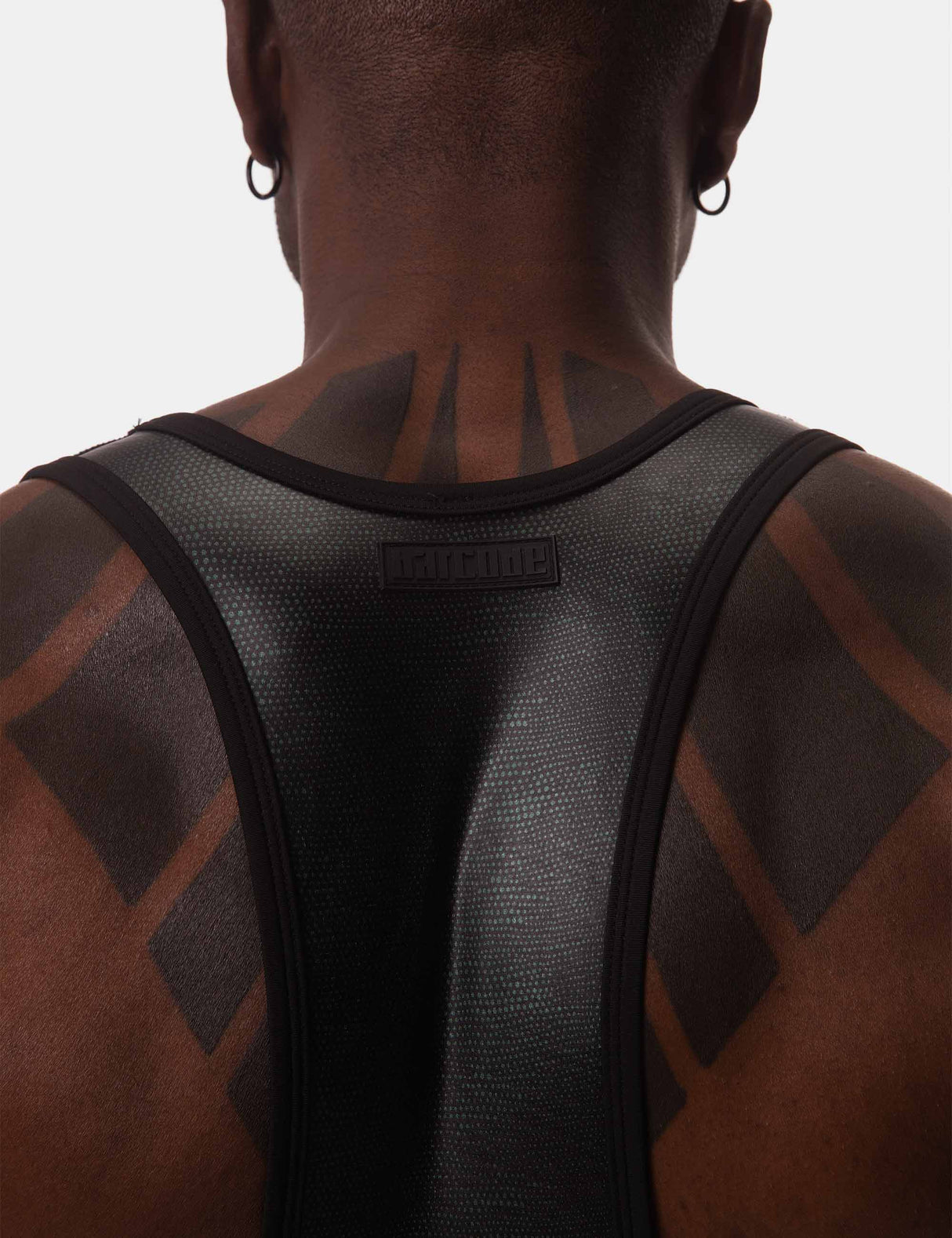 Barcode Berlin Singlet Bazo Army Black