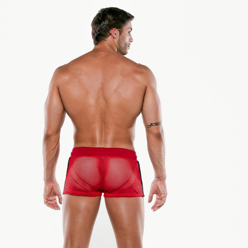 Code 22 See Me Mini Short Red