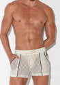 Code 22 Crochet Shorts Off White