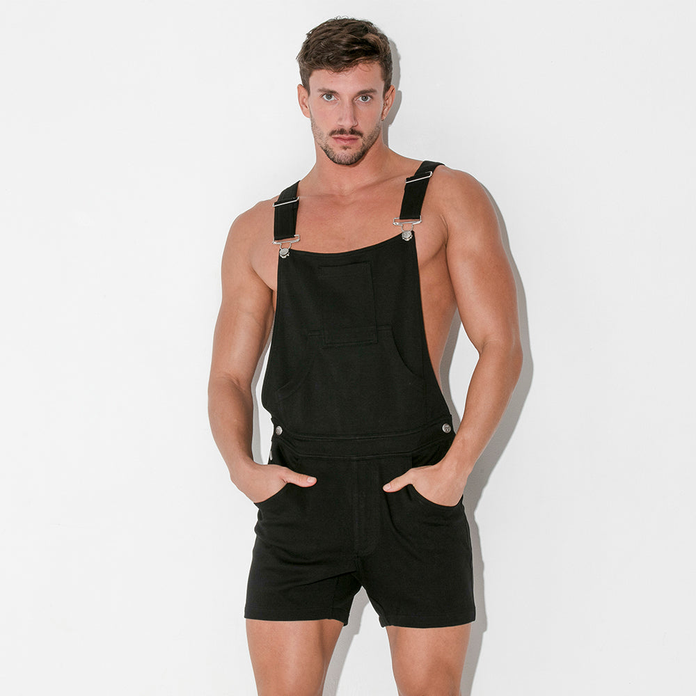 Code 22 Stretch Overalls Black