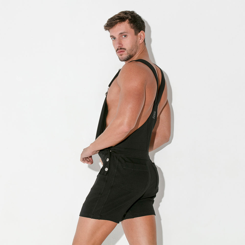 Code 22 Stretch Overalls Black