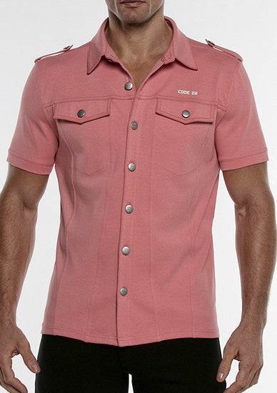 Code 22 Stretch Shirt Pink