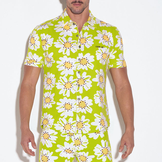 Code 22 Slim Fit Shirt Lime
