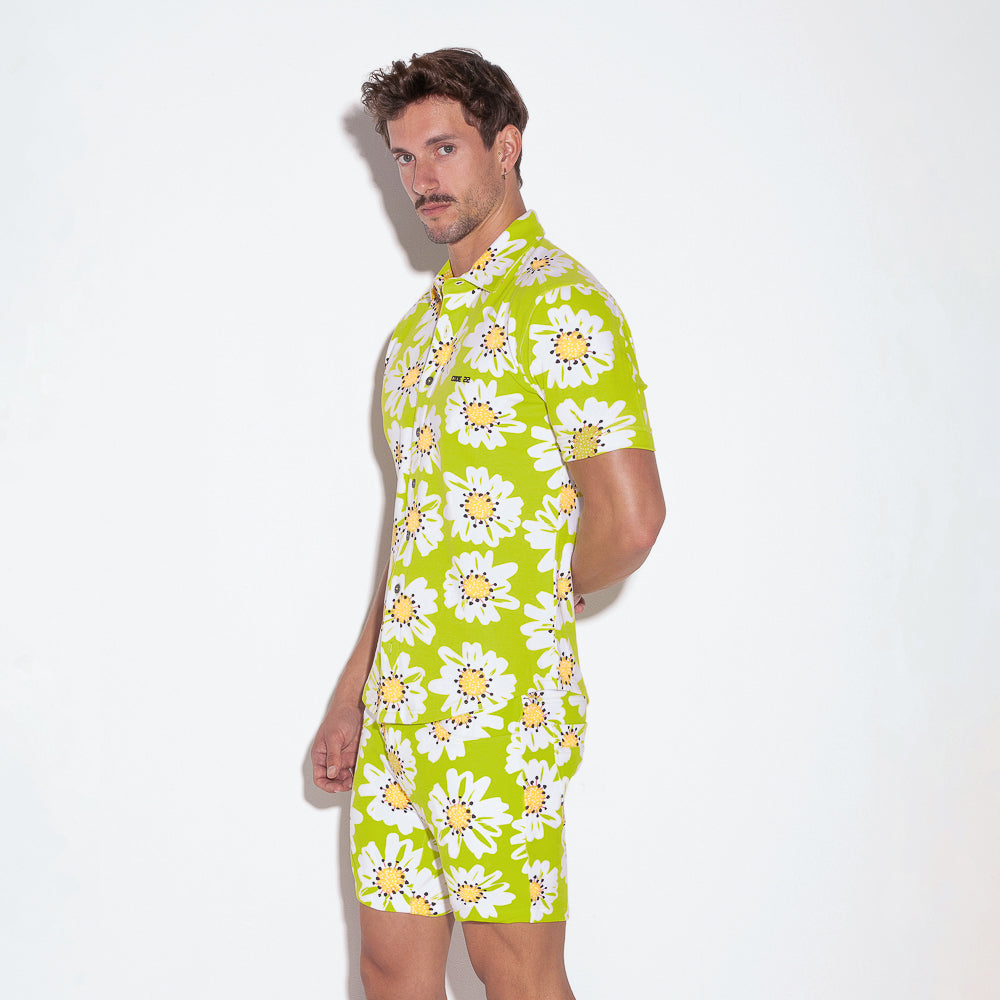 Code 22 Slim Fit Shirt Lime