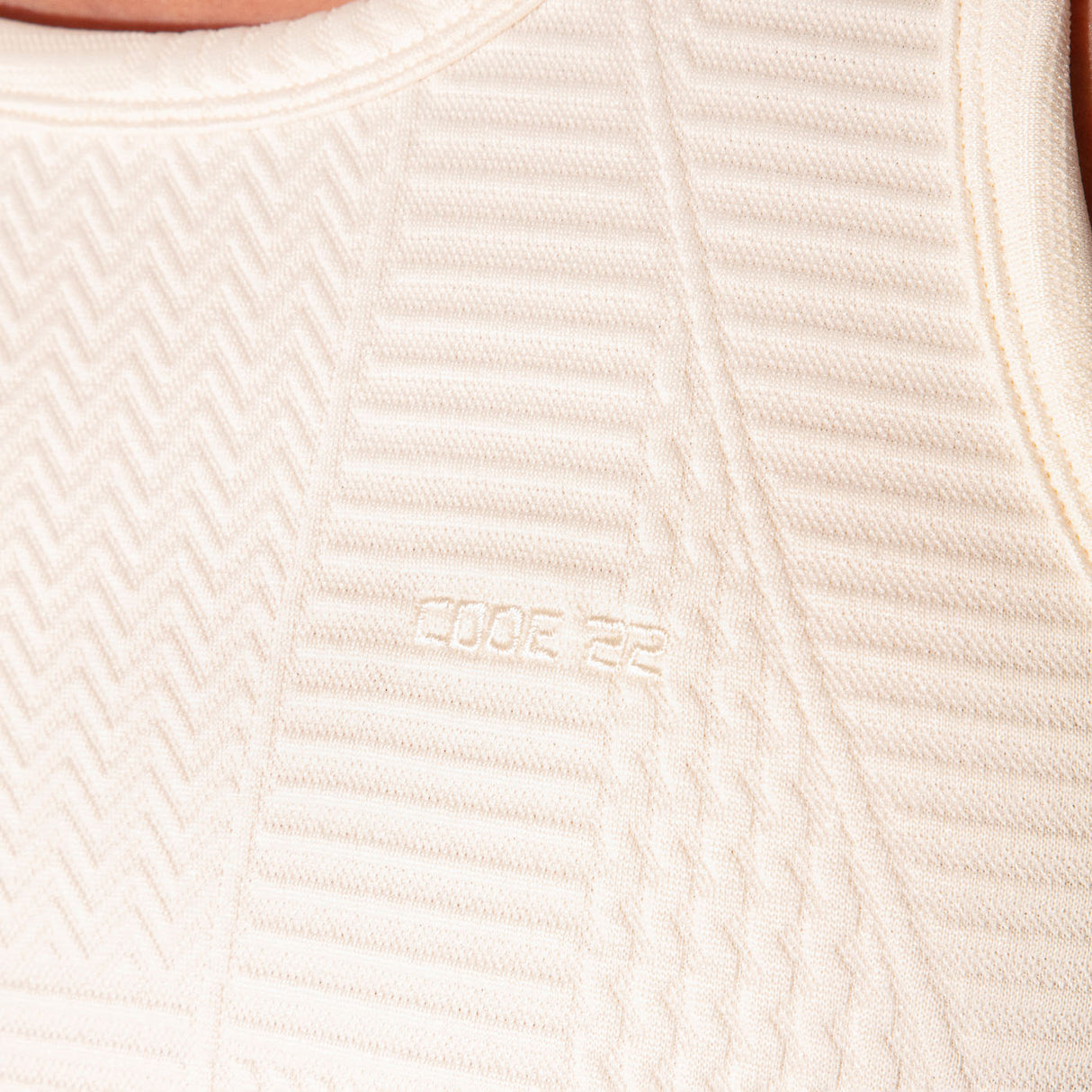 Code 22 Medley Tank Top Off White
