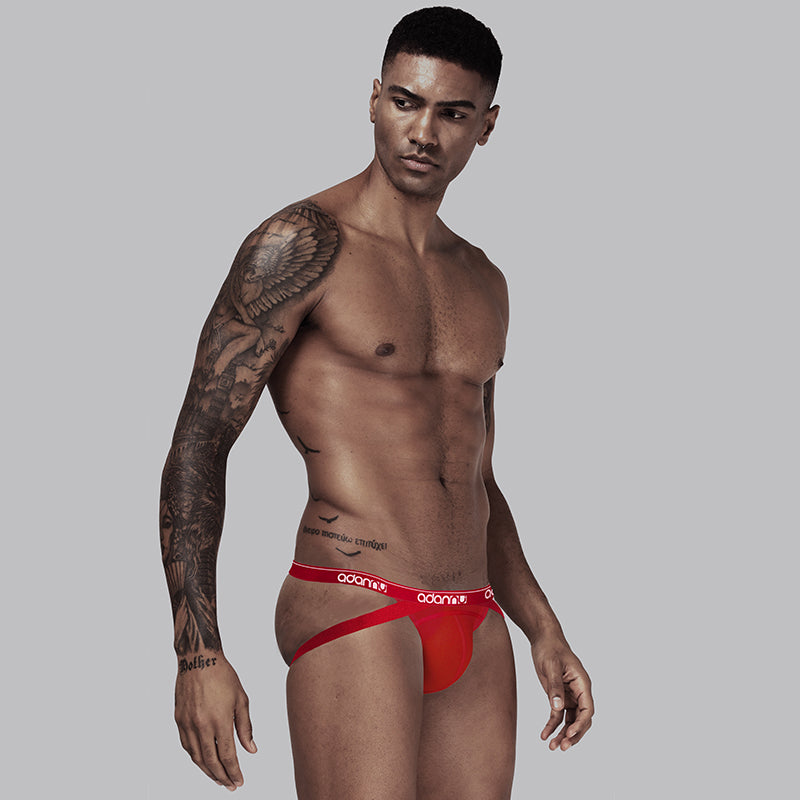 ADANNU Detroit Jockstrap Red