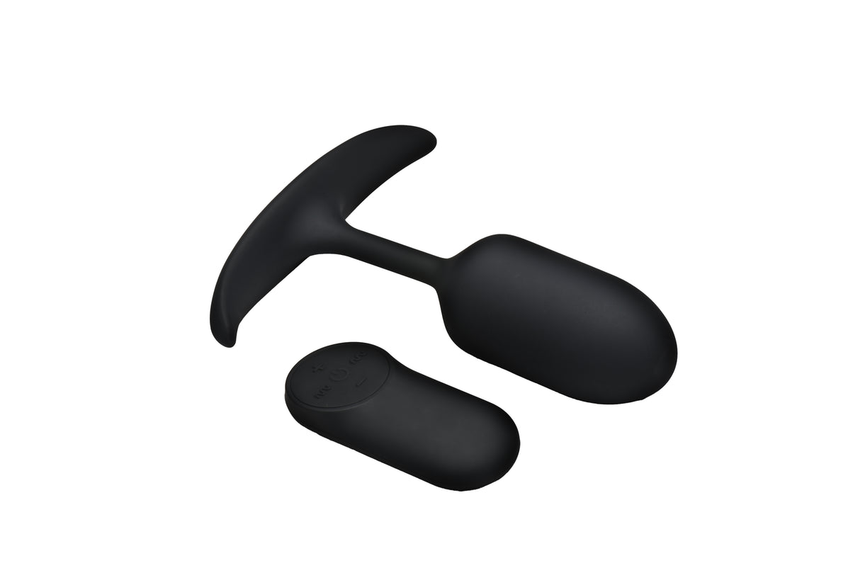 Heavy Hitters Vibrating Weighted Silicone Anal Plug Medium