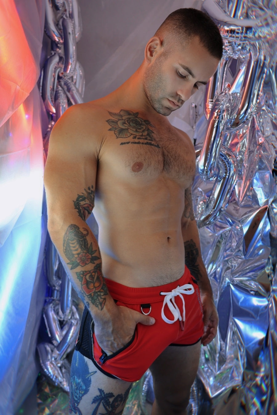 Breedwell Gymnetixxx Shorts Red