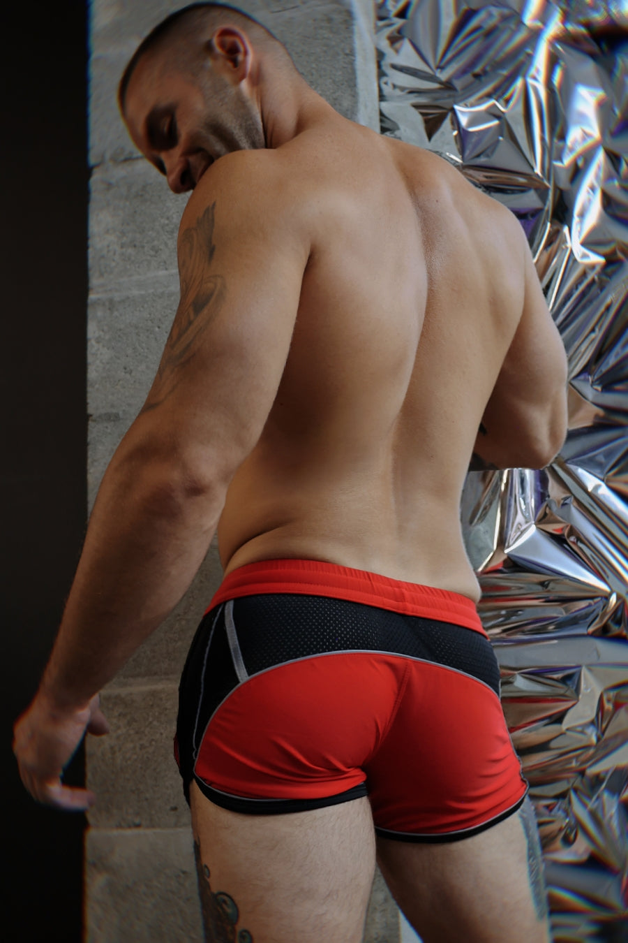 Breedwell Gymnetixxx Shorts Red