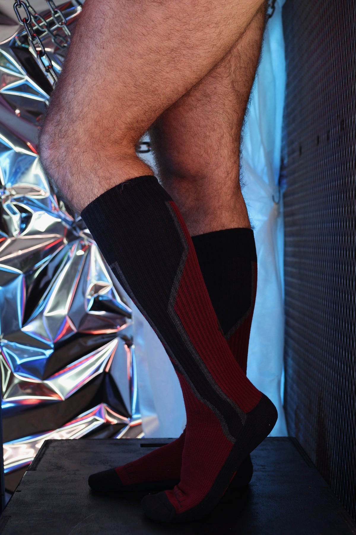 Breedwell Sir Splurge Socks Oxblood