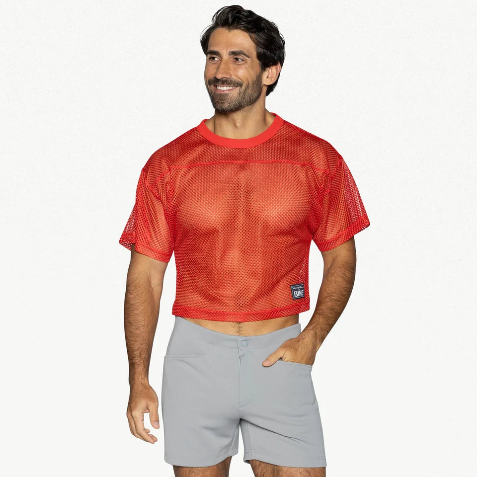 BIKE Short Sleeve Practice Jersey Bright Red