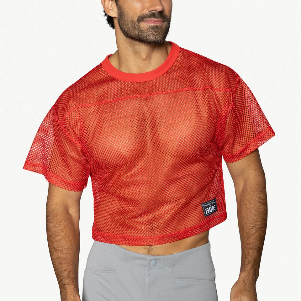 BIKE Short Sleeve Practice Jersey Bright Red