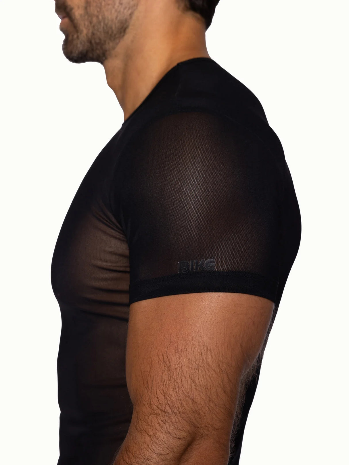 BIKE Mesh T Shirt Black