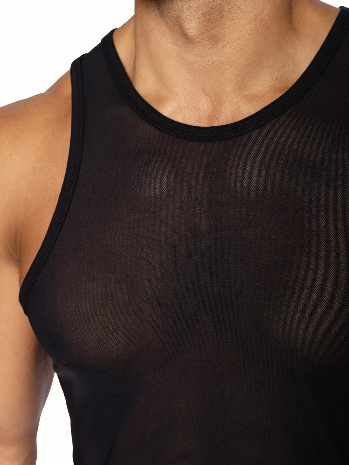 BIKE Mesh Tank Top Black