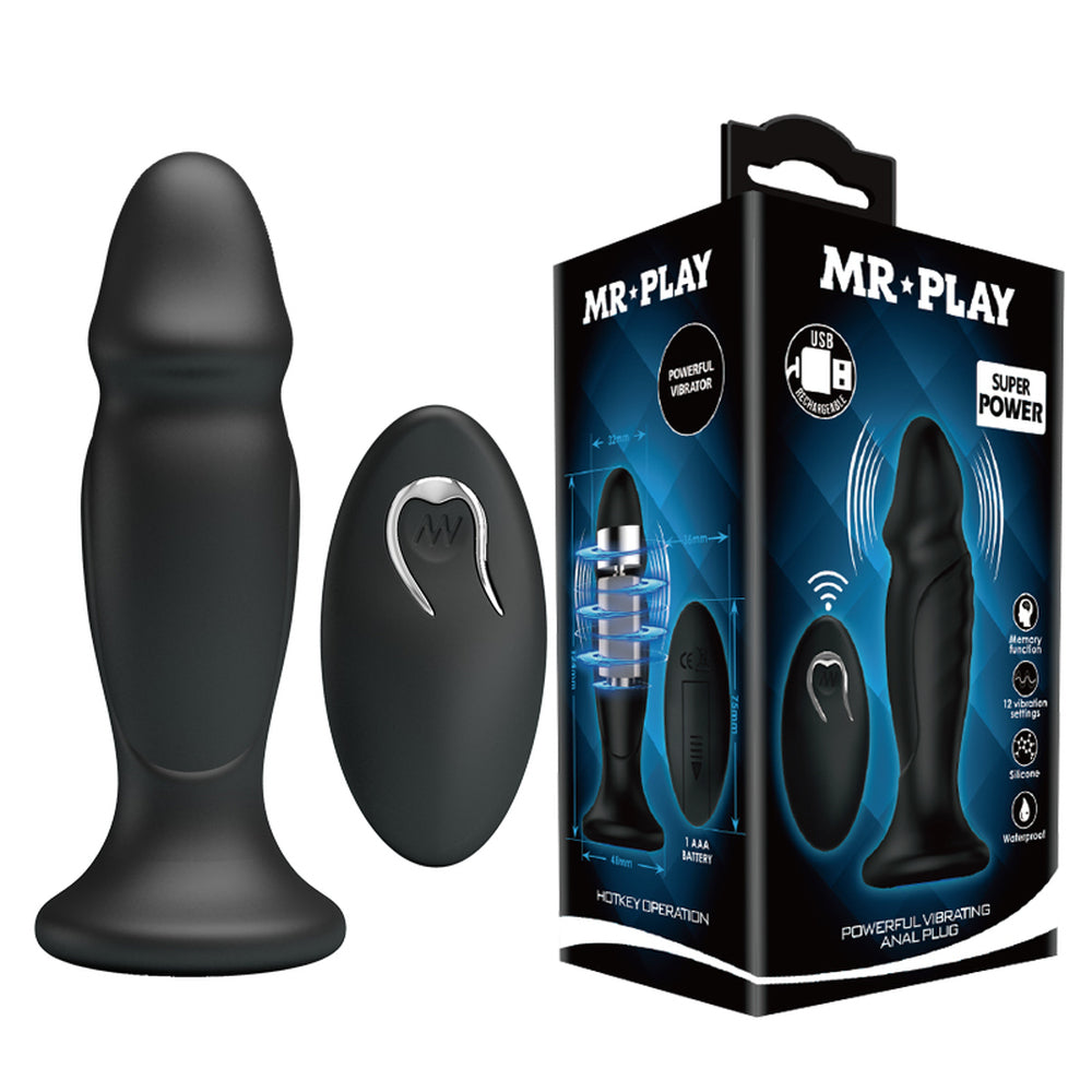Mr Play Wireless Dildo Vibrator