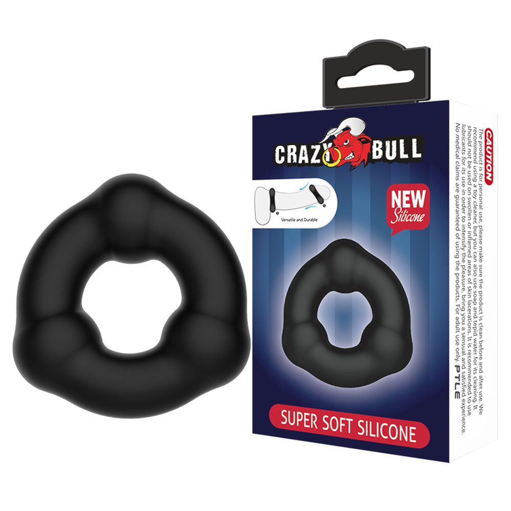 Crazy Bull Triple Silicone Cock Ring