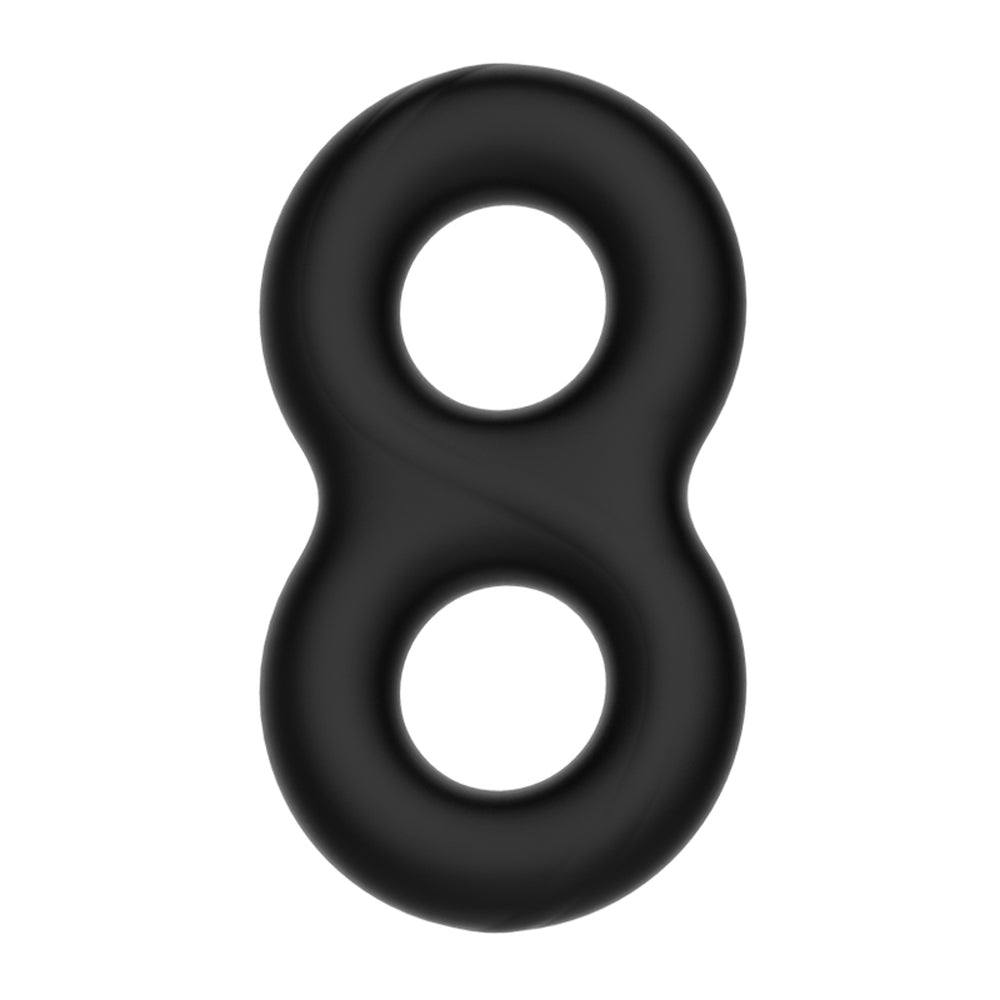 Crazy Bull Ultra-Soft 2in1 Bound Silicone Cock & Ball Ring