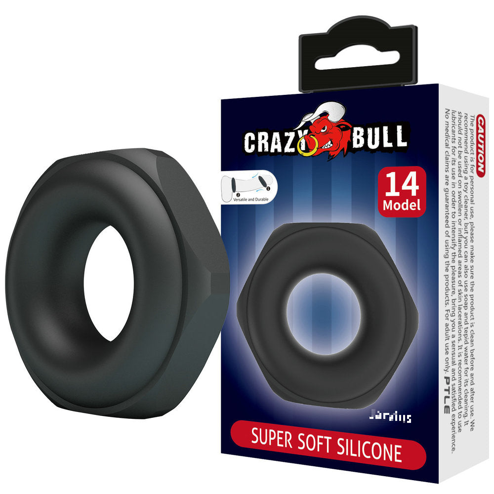 Crazy Bull Nutt Silicone Cock Ring