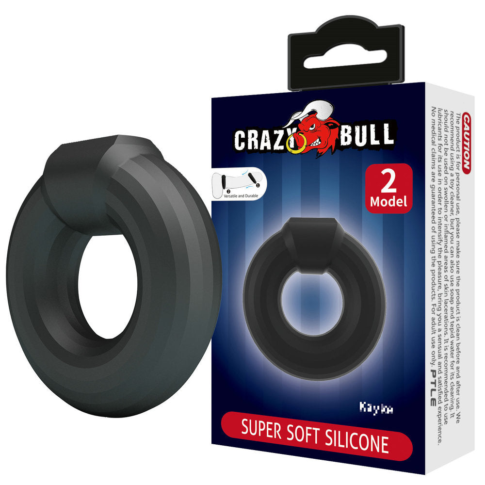 Crazy Bull Base Silicone Cock Ring