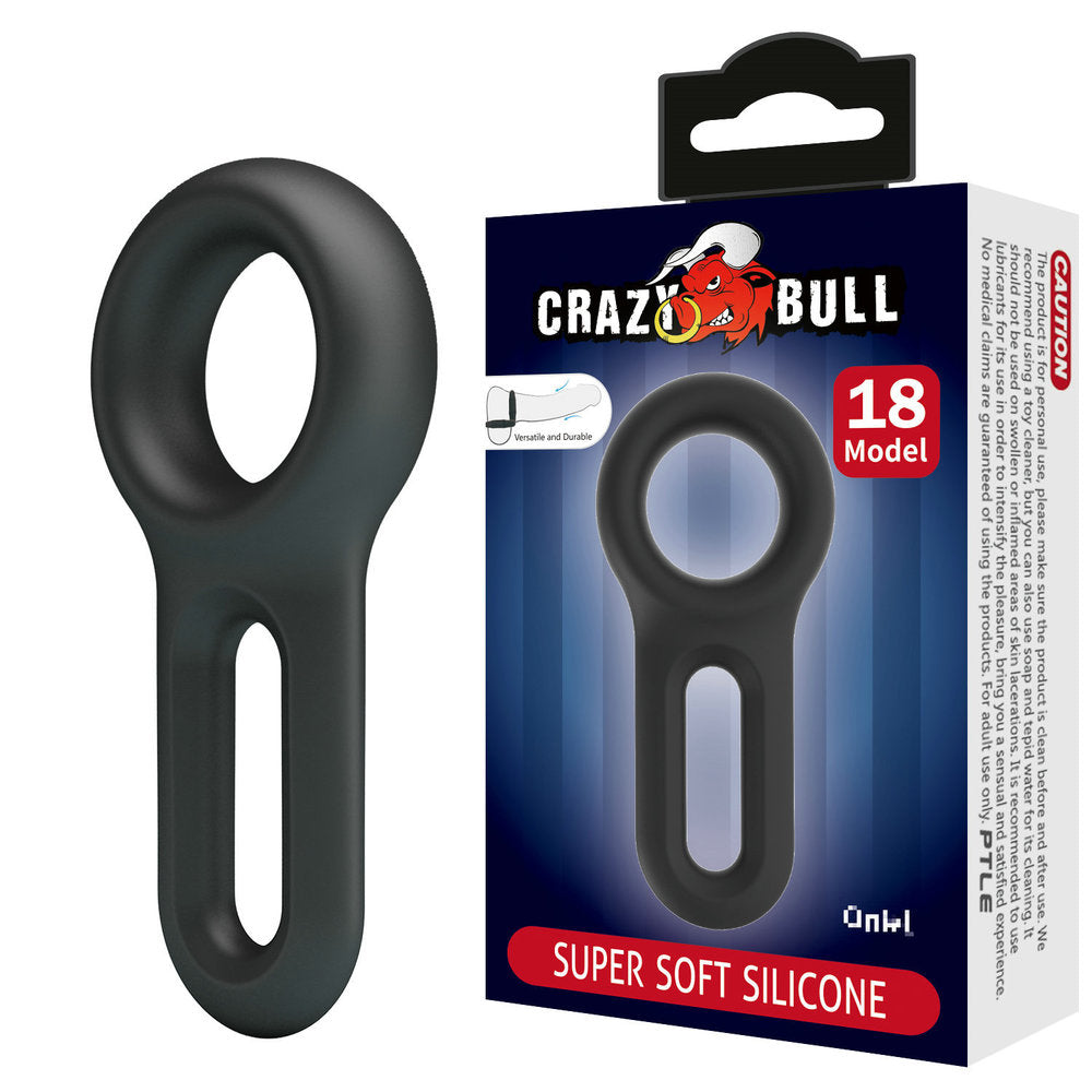 Crazy Bull Ultra-Soft 2in1 Lock + Load Silicone Cock & Ball Sling