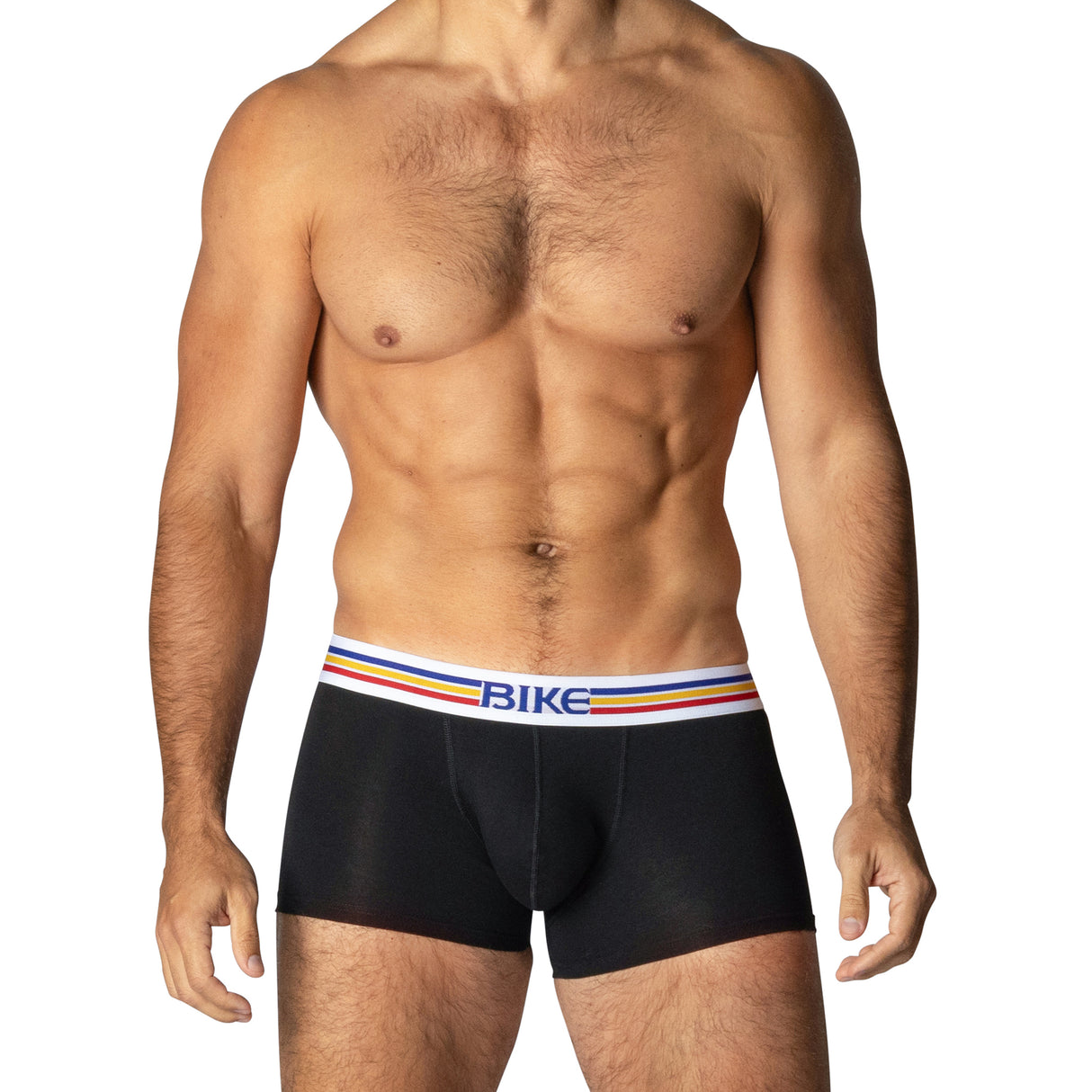 BIKE Stretch Cotton Boxer Black