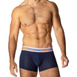 BIKE Stretch Cotton Boxer Navy