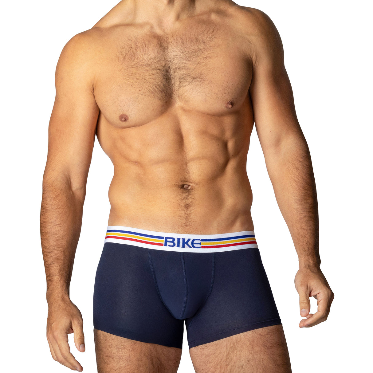 BIKE Stretch Cotton Boxer Navy