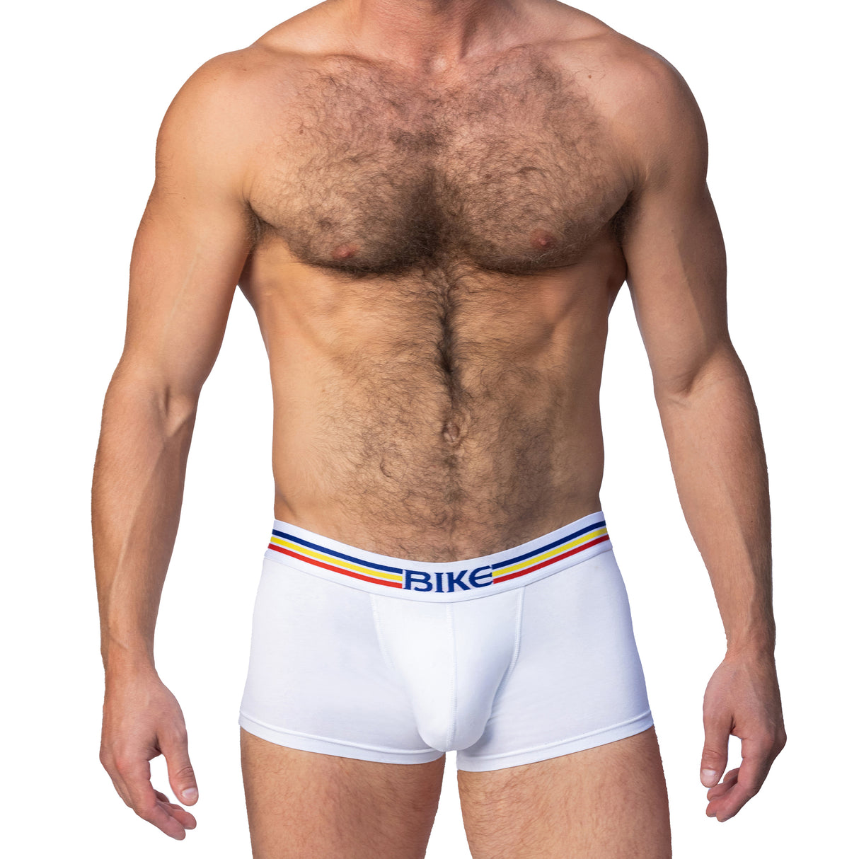 BIKE Stretch Cotton Boxer White