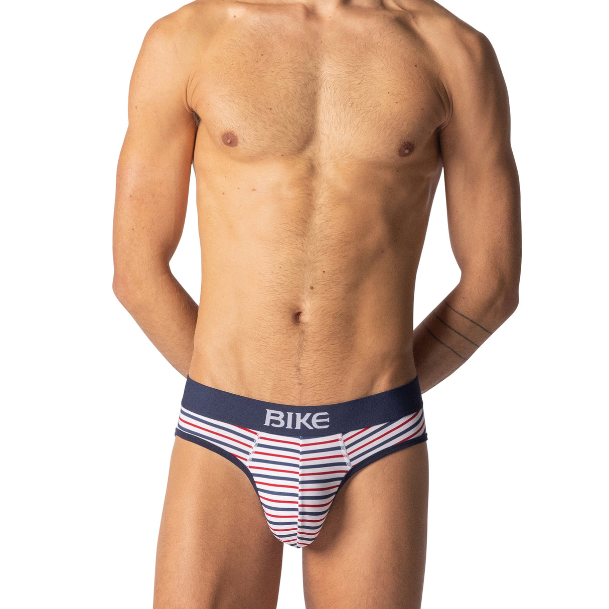 BIKE Stretch Cotton Brief Sailor Stripe