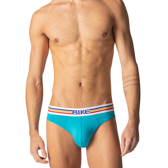 BIKE Stretch Cotton Brief Teal