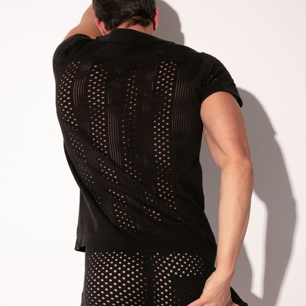 Code 22 Mosaic Shirt Black